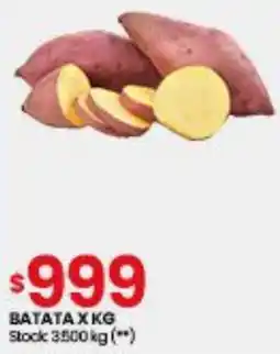 Changomas Batata oferta