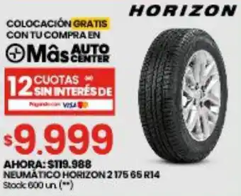 Changomas Horizon neumatico horizon  2 175 65 R14 oferta