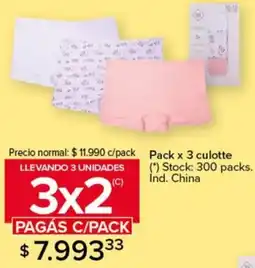 Carrefour Culotte oferta