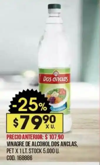 Coto Vinagre De Alcohol Dos Anclas oferta