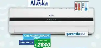 Belgrano Hogar Aire Acondicionado Split Alaska oferta