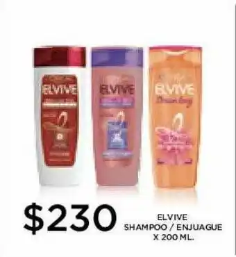 Anika Shop Elvive Shampoo Enjuague x 200ml oferta