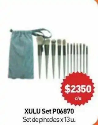 Anika Shop Xului Set P06870 Set De Pinceles x 13u oferta