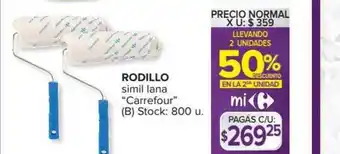 Carrefour Carrefour Rodillo simil lana oferta