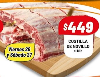 Almacor Costilla de Novillo el Kilo oferta