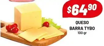 Almacor Queso Barra Tybo 100 gr oferta