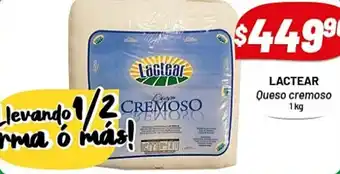 Almacor Lactear Queso Cremoso 1 Kg oferta