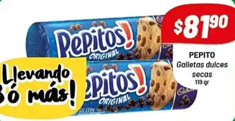 Almacor Pepito Galletas Dulces Secas 119 gr oferta