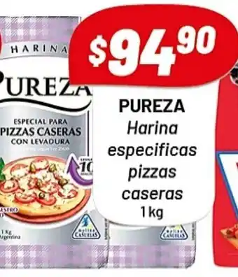 Almacor Pureza Harina Especificas Pizzas Caseras 1 kg oferta