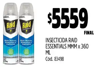 Supermercados Yaguar Raid Essentials oferta