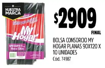 Supermercados Yaguar My Hogar Bolsa Consorcio oferta