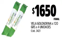 Supermercados Yaguar Vela Golondrina oferta