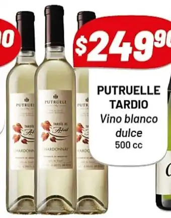 Almacor Putruelle Tardio Vino Blanco Dulce 500 cc oferta