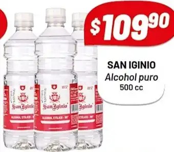 Almacor San Iginio Alcohol Puro 500 cc oferta