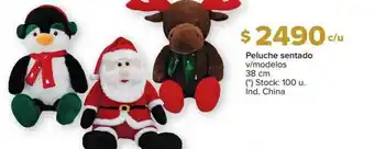 Carrefour Peluche Sentado V Modelos 38 Cm oferta