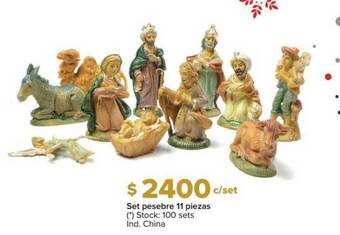 Carrefour Set Pesebre 11 Piezas oferta