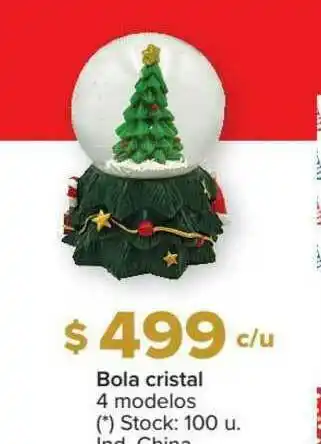 Carrefour Bola Cristal 4 Modelos oferta