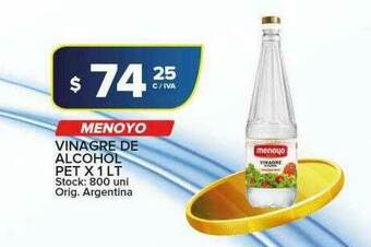 Carrefour Maxi Menoyo Vinagre De Alcohol oferta