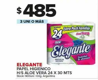 Carrefour Maxi Elegante Papel Higienico H S Aleo Vera oferta