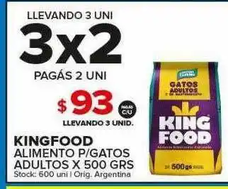 Carrefour Maxi Kingfood Alipento P Gatos Adultos oferta
