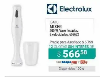 Cooperativa Obrera Electrolux Mixer Iba10 oferta