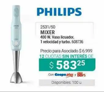Cooperativa Obrera Philips Mixer 400 W oferta