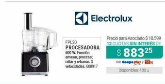 Cooperativa Obrera Electrolux Fpl20 Procesadora oferta