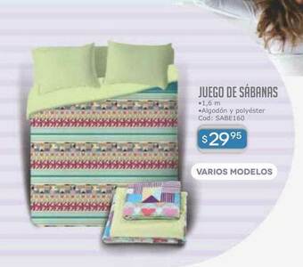 Cuotas del Sur Juego De Sábanas oferta