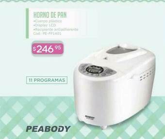 Cuotas del Sur Horno De Pan Peabody oferta