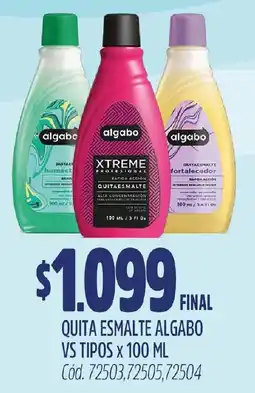 Supermercados Yaguar Algabo Quita Esmalte oferta