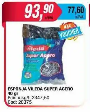 Maxiconsumo Esponja Vileda Super Acero oferta