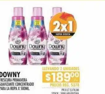 Pigmento Downy Frescura Primavera Suavizante Concentrado Para La Ropa oferta