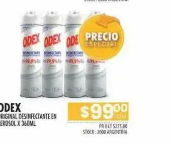 Pigmento Odex Original Desinfectante En Aerosol oferta