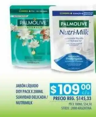 Pigmento Jabón Líquido Doy Pack Suavidad Delicada Nutrimilk oferta