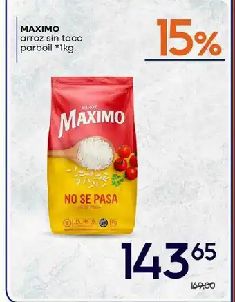 Supermercados Monarca Maximo Arroz Sin Tacc Parboil oferta