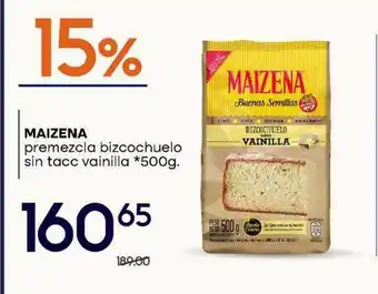 Supermercados Monarca Maizena Premezcla Bizcochuelo Sin Tacc Vainilla oferta