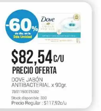 La Santé Dove Jabón Antibacterial -60% De Dto. En La 2da Unidad oferta