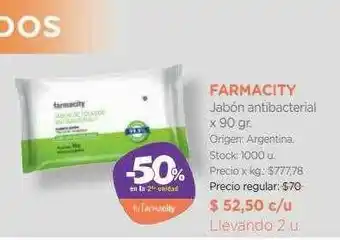 Farmacity Farmacity Jabón Antibacterial -50% En La 2da Unidad oferta
