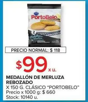 Carrefour Market Medallón De Merluza Rebozado Clasico Portobelo oferta
