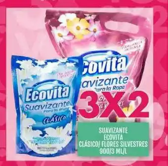 Supermercados Todo Suavizante Ecovita Clásico Flores Siverstres oferta