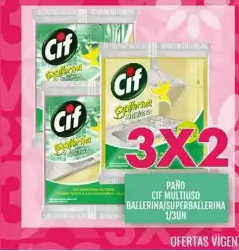 Supermercados Todo Paño Cif Multiuso Ballerina Superballerina oferta