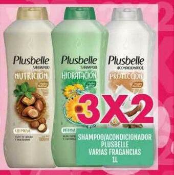 Supermercados Todo Shampoo Acondicionador Plusbelle Varias Fragancias oferta