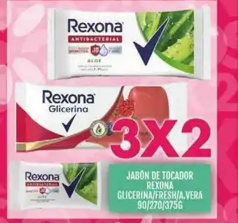 Supermercados Todo Jabón De Tocador Rexona Glicerina Fresh A. Vera oferta