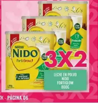 Supermercados Todo Leche En Polvo Nido Fortiglow oferta