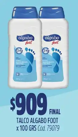 Supermercados Yaguar Algabo Talco Foot oferta