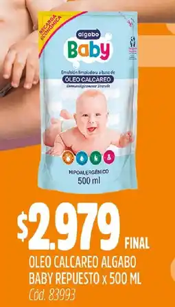 Supermercados Yaguar Algabo Oleo Calcareo Baby Repuesto oferta