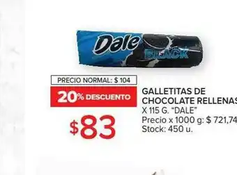 Carrefour Market Galletitas De Chocolate Rellenas Dale 20% Descuento oferta