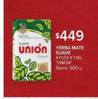 Carrefour Market Yerba Mate Suave 4 Flex Unión oferta