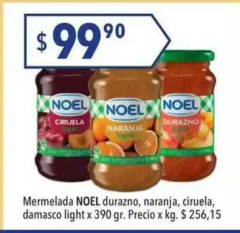 Hergo Mermelada Noel Durazno Naranja Ciruela Damasco Light oferta