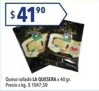 Hergo Queso Rallado La Quesera oferta
